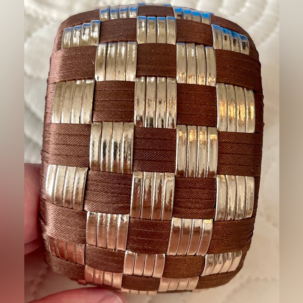 Rara Avis by Iris Apfel • woven statement bangle